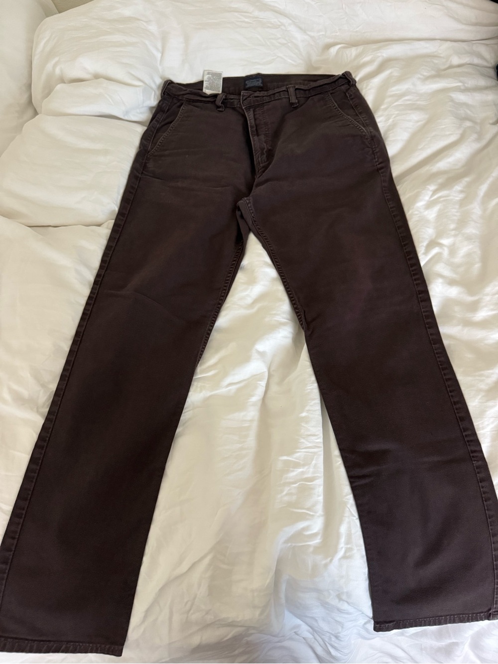 Levi’s  Brown Straight-Leg Jeans